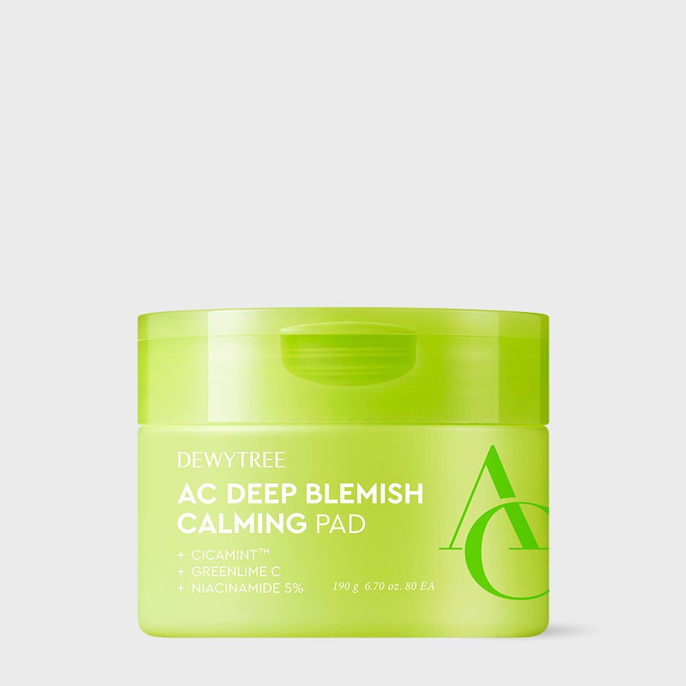DEWYTREE AC Deep Blemish Calming Pads texture close-up